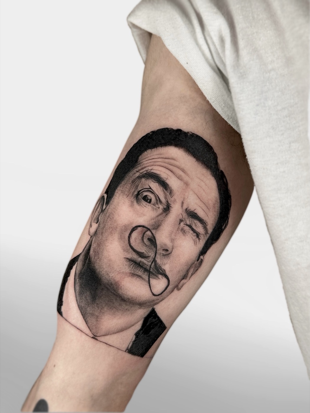Dalí-style surrealist